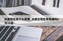 内蒙现在有什么疫情_内蒙古现在有疫情吗8月11日